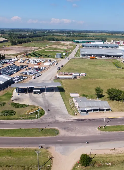 Vista aérea del Parque Industrial Ruta 5